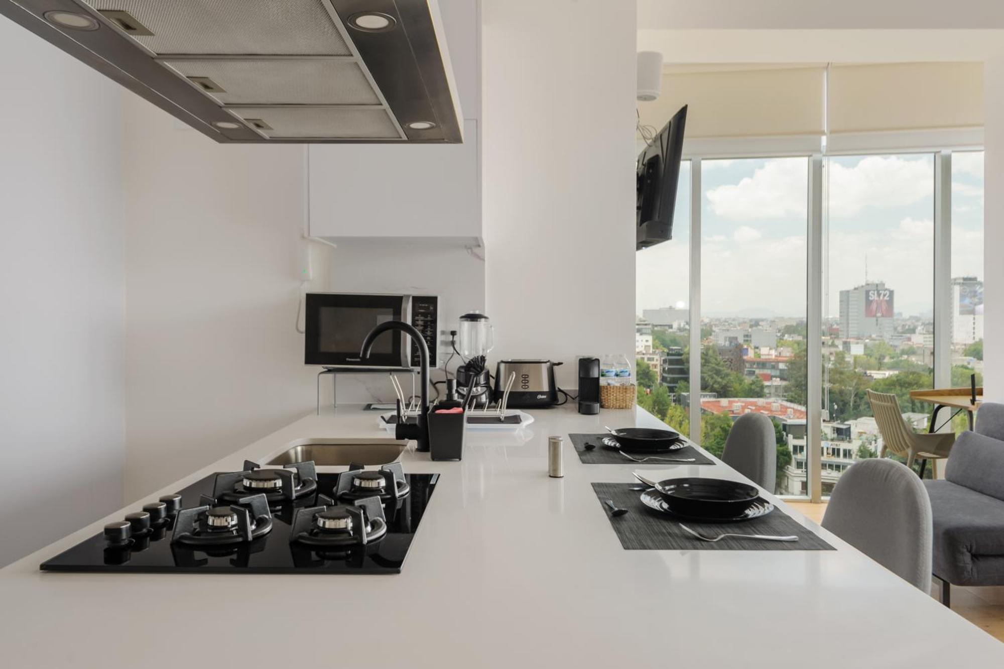 Appartamento Icon Cibeles By Wynwood House Città del Messico Esterno foto